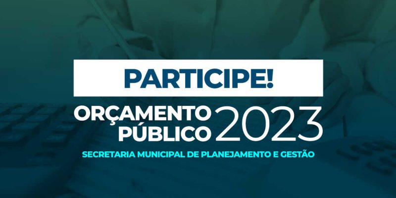 ORCAMENTO PARTICIPATIVO