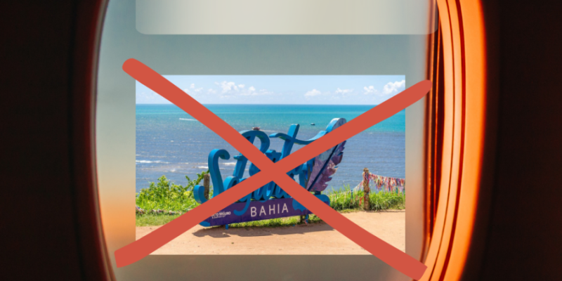 VIAGEM CANCELADA!