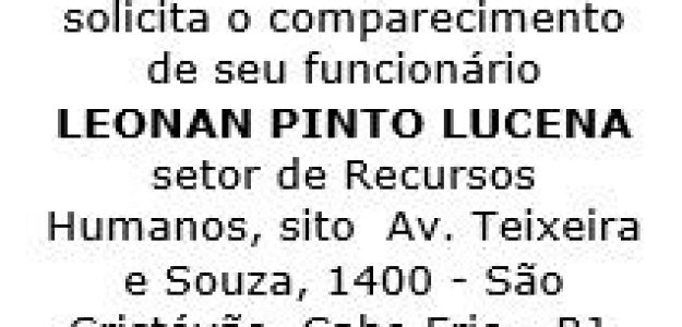 abandono leonan pinto