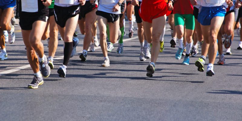 Runners at a Marathon