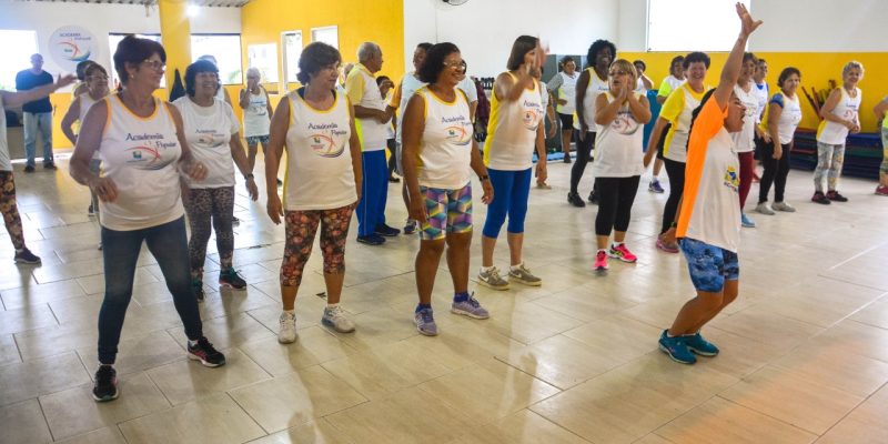 Maioria das atividades é desenvolvida dentro do salão principal da Academia